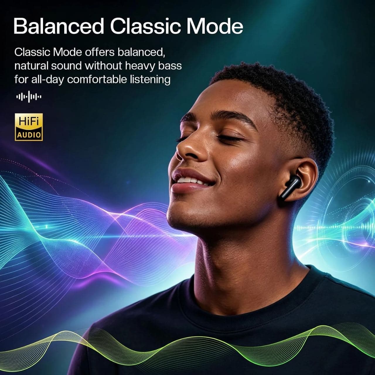 REMAX TWS-25 Wireless Earphones Bluetooth 6.0 Dual Device Connection 4-Mic ENC Noise Reduction 50H Battery Life Sport Earbuds — photo 5