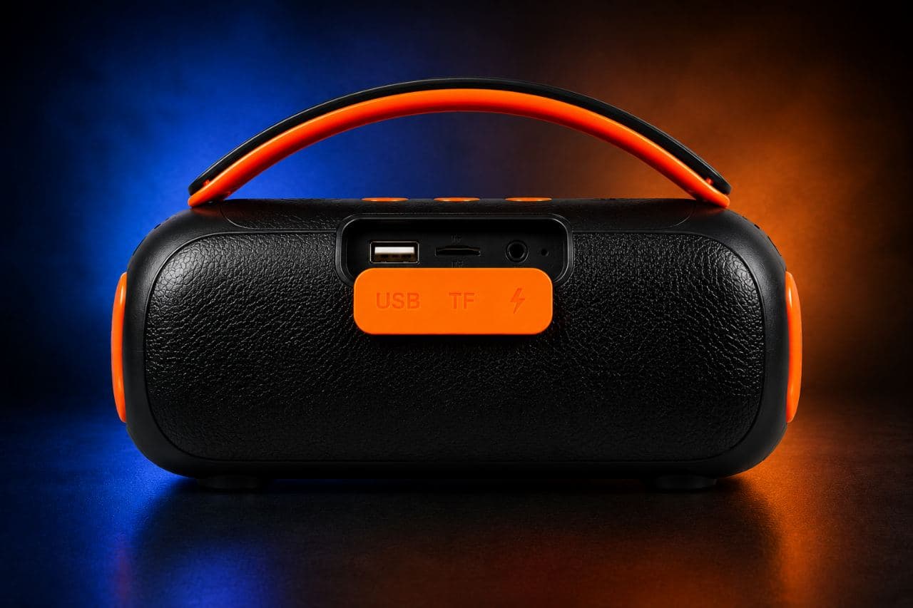 SGL A52-02 Speaker with 8W Output RGB LED Lighting Battery for Outdoor & Home Use — photo 2