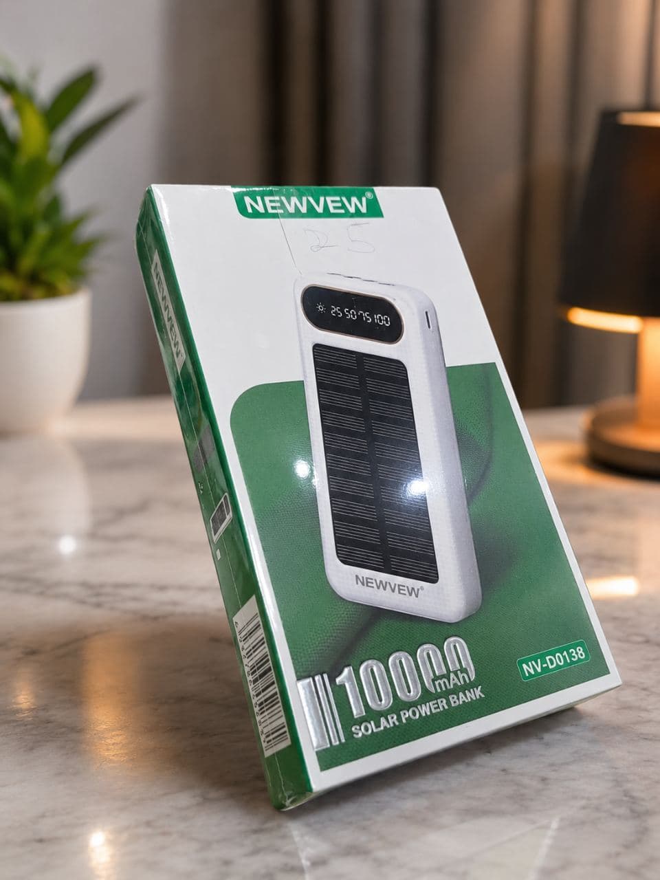 NEWVEW NV-D0138 10,000mAh Solar Power Bank