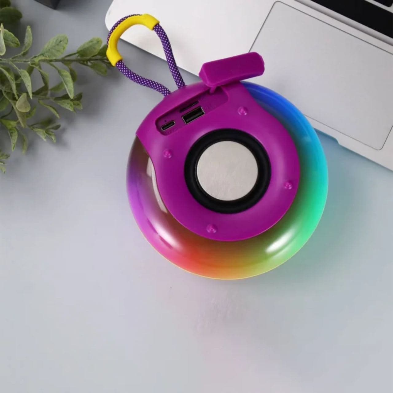 SGL A52-11 Portable Wireless Bluetooth Speaker with RGB LED Lights — photo 3