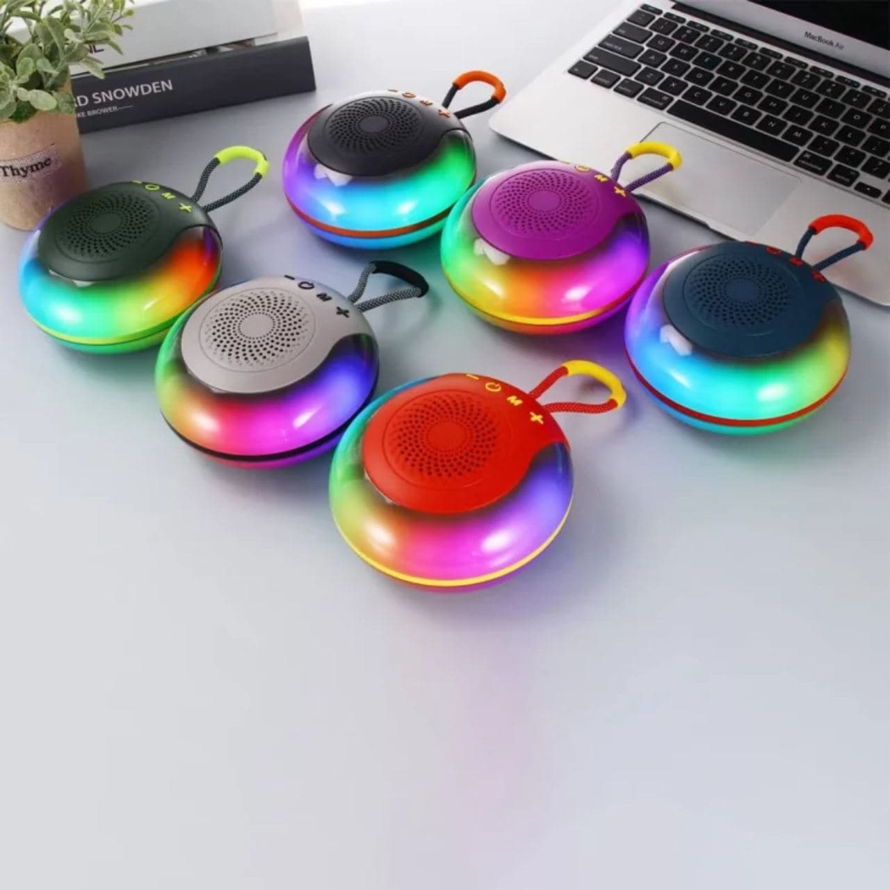 SGL A52-11 Portable Wireless Bluetooth Speaker with RGB LED Lights — photo 5
