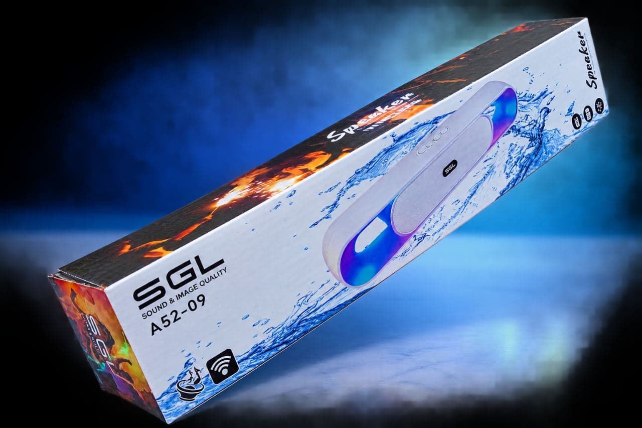 SGL A52-09 Long Wireless Bluetooth Speaker with RGB LED Lights